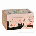 Paper Shoe Box with High-quality Corrugated Paper Baina Box, Eco-Friendly, Various Designs Available